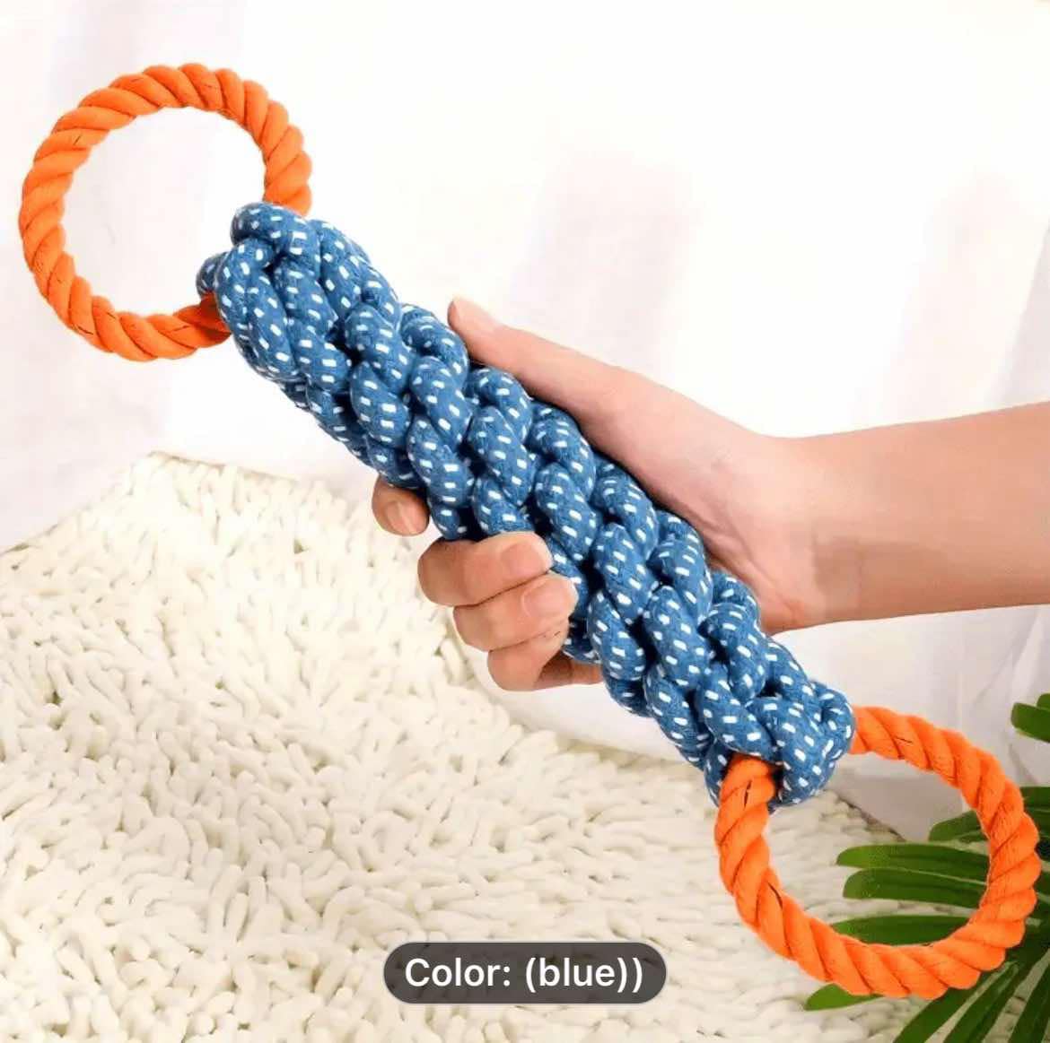 CHEWTOPIA Double The Fun Rope Toy M/L