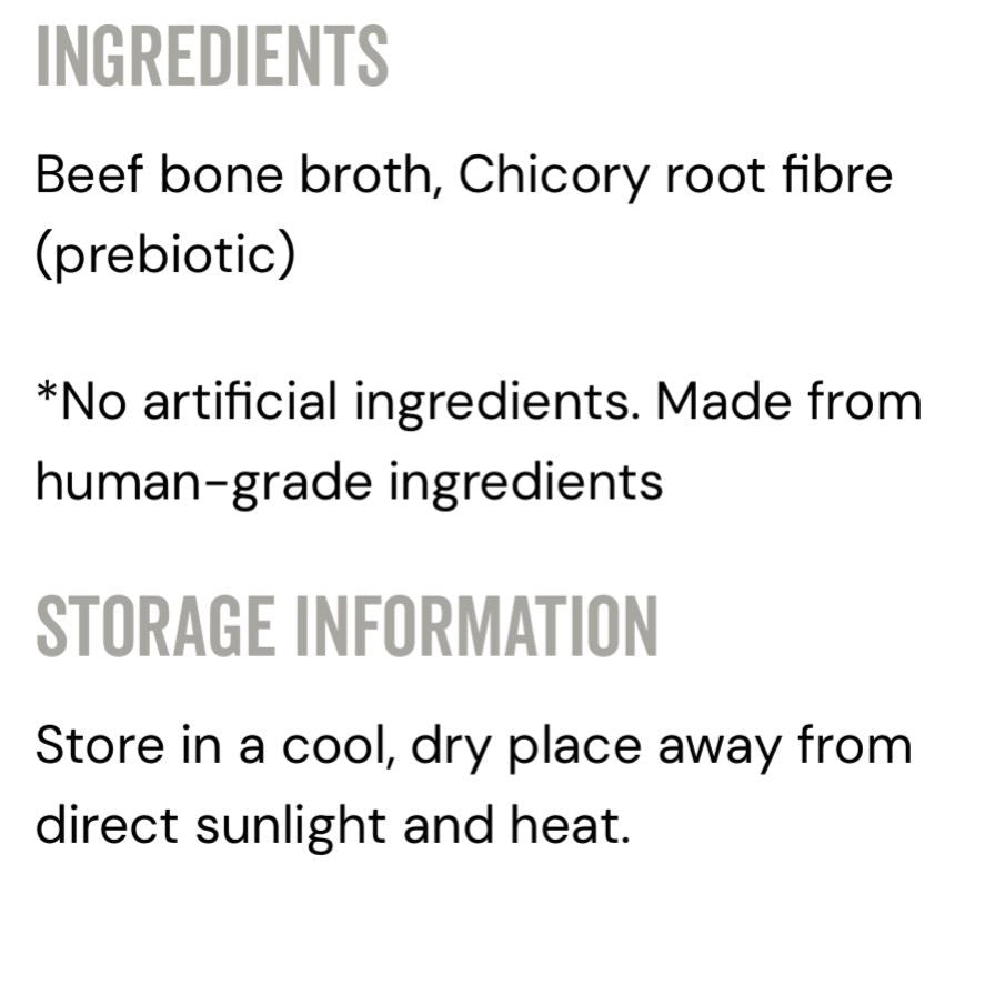 CHEWTOPIA BEEF Broth Powder + PREBIOTICS
