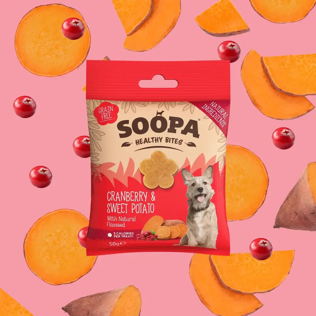CHEWTOPIA Cranberry & Sweet Potato Healthy Bites by SOOPA
