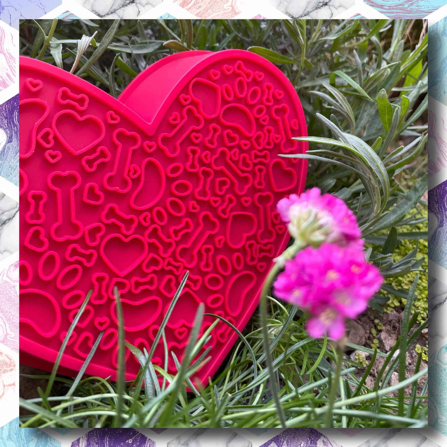CHEWTOPIA Heart~Full Duo Slow Feeder (2in1)