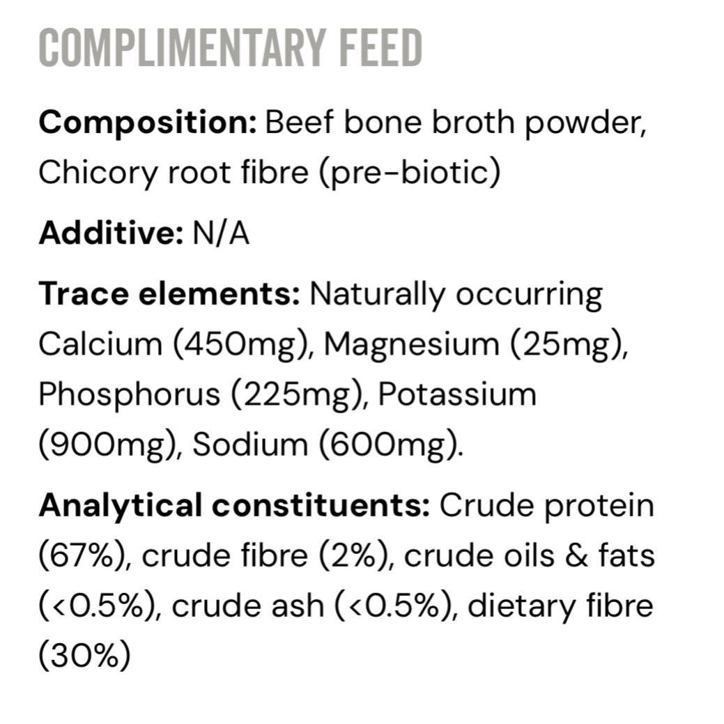 CHEWTOPIA BEEF Broth Powder + PREBIOTICS