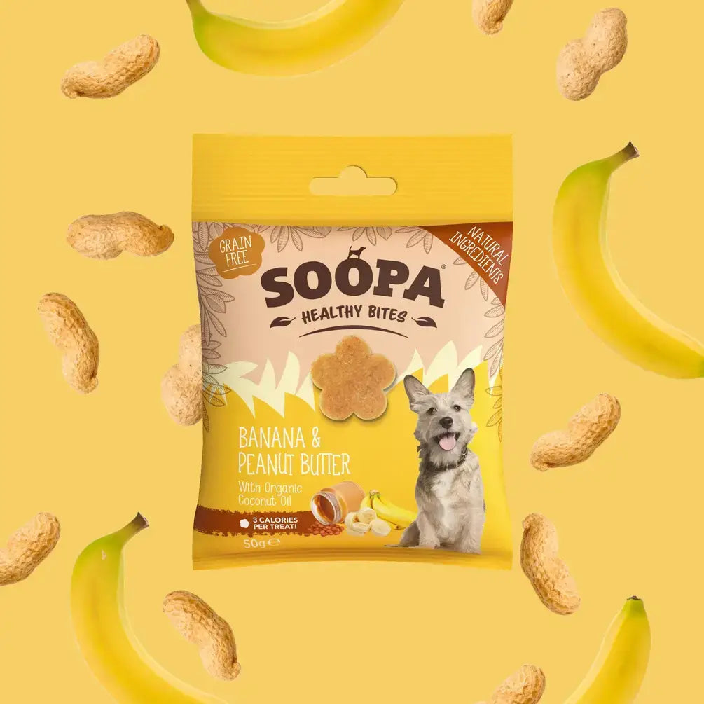 CHEWTOPIA Banana & Peanut Butter Healthy Bites by SOOPA