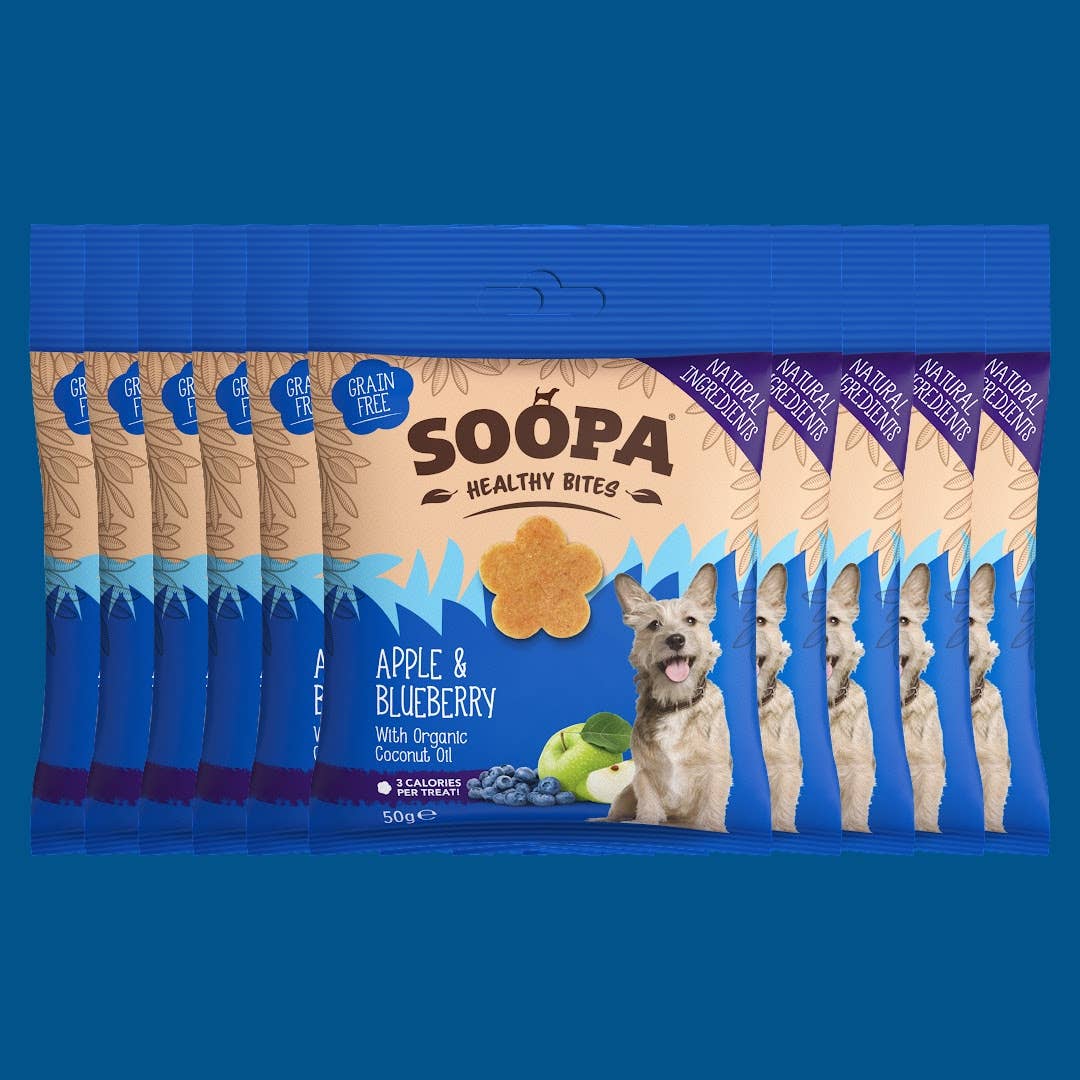 CHEWTOPIA Apple & Blueberry Healthy Bites by SOOPA