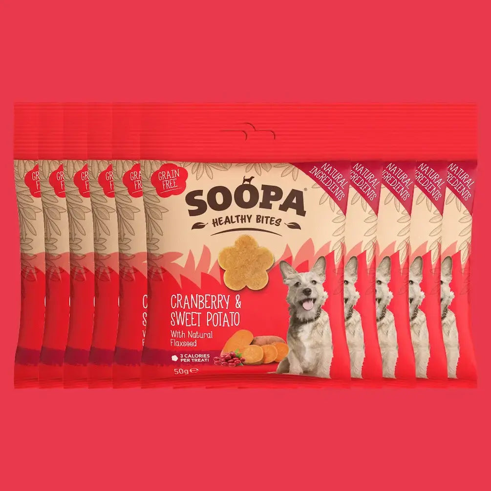 CHEWTOPIA Cranberry & Sweet Potato Healthy Bites by SOOPA