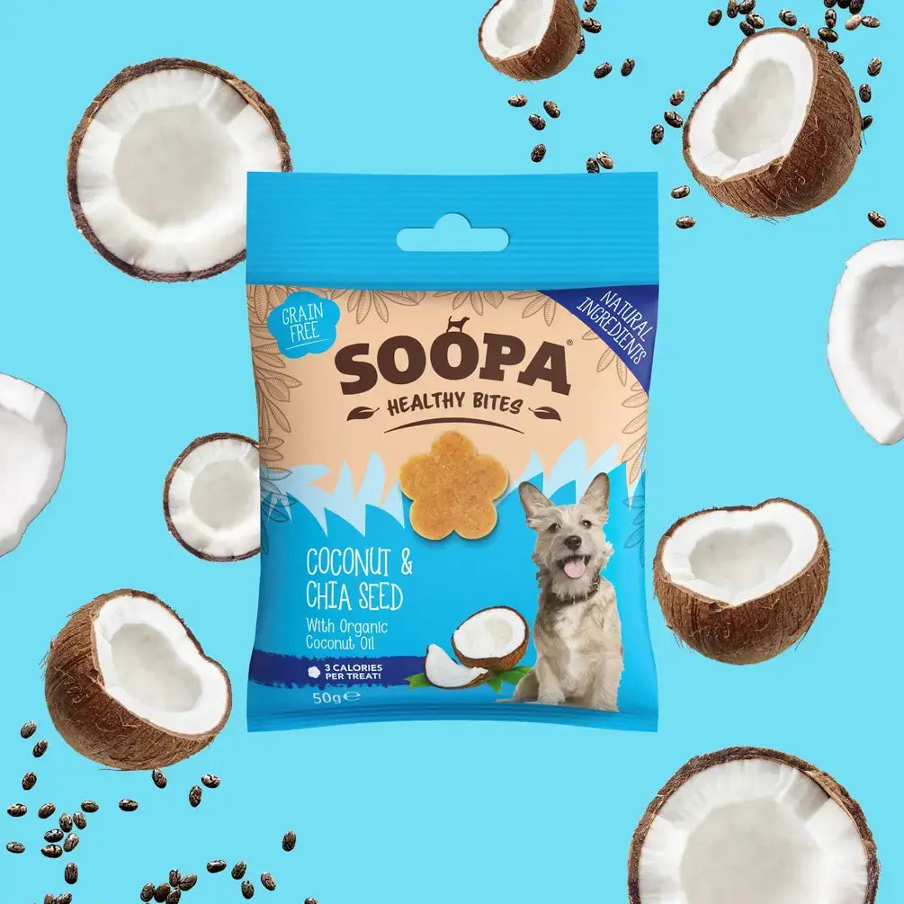 CHEWTOPIA Coconut & Chia Seed Healthy Bites by SOOPA