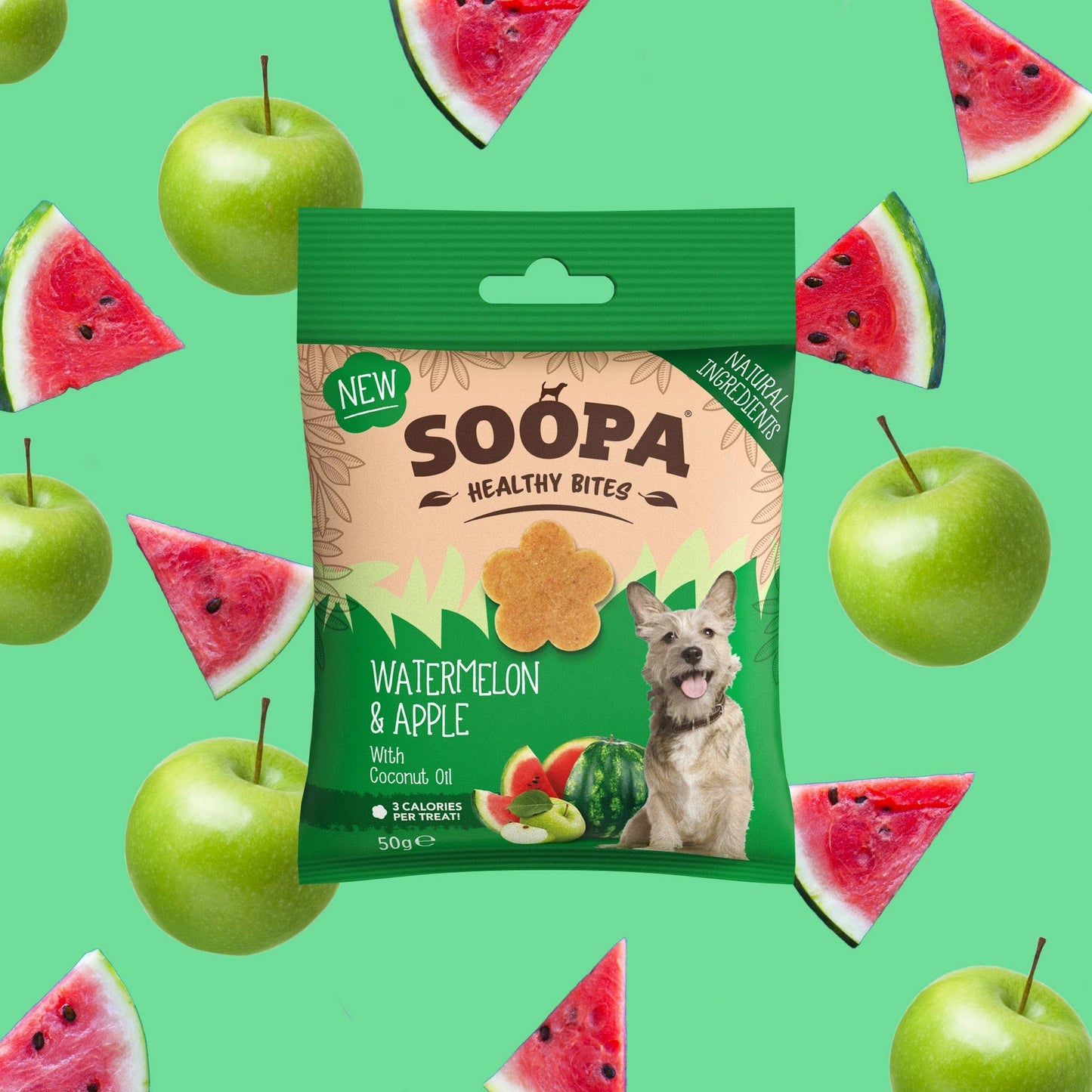CHEWTOPIA Watermelon & Apple Healthy Bites by SOOPA