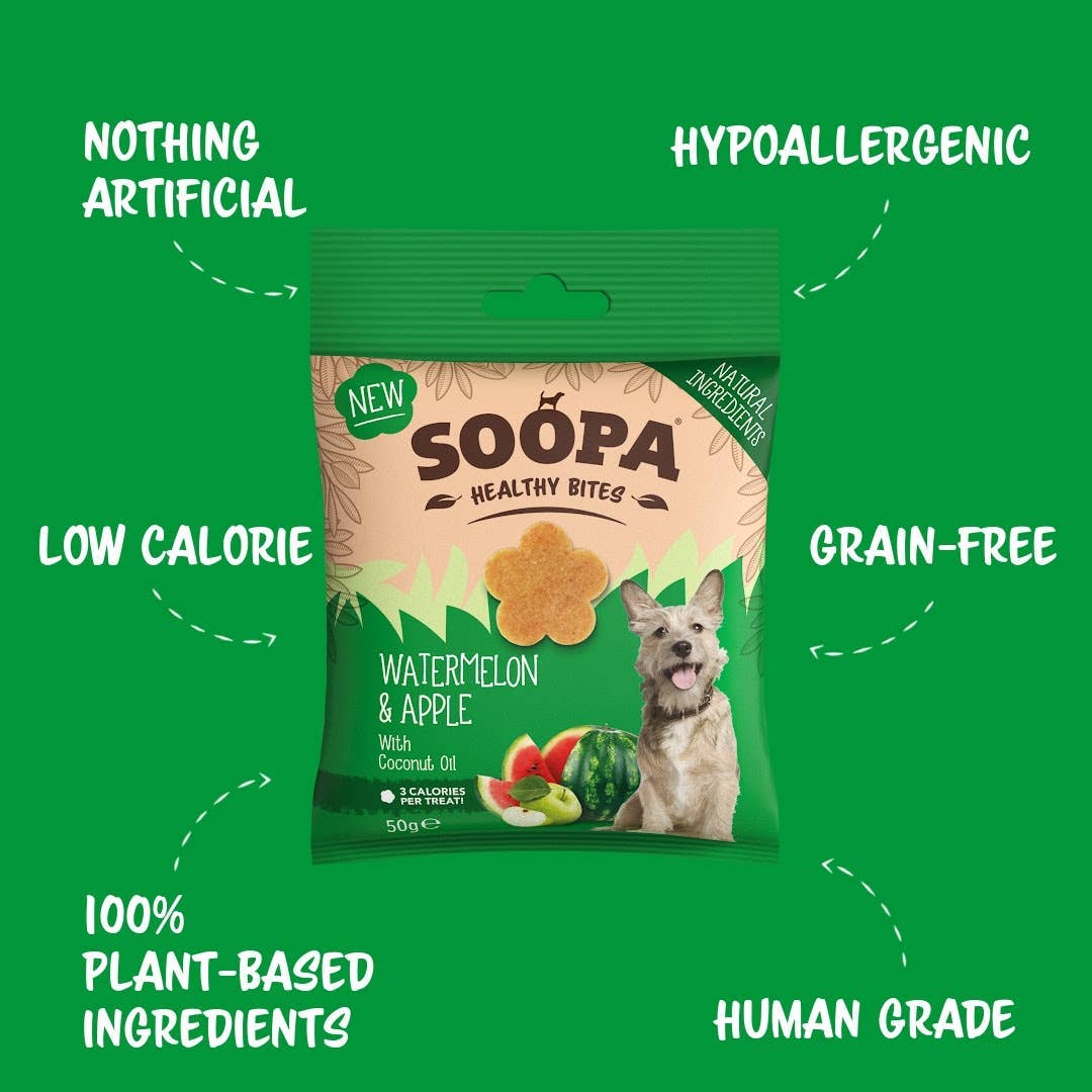CHEWTOPIA Watermelon & Apple Healthy Bites by SOOPA