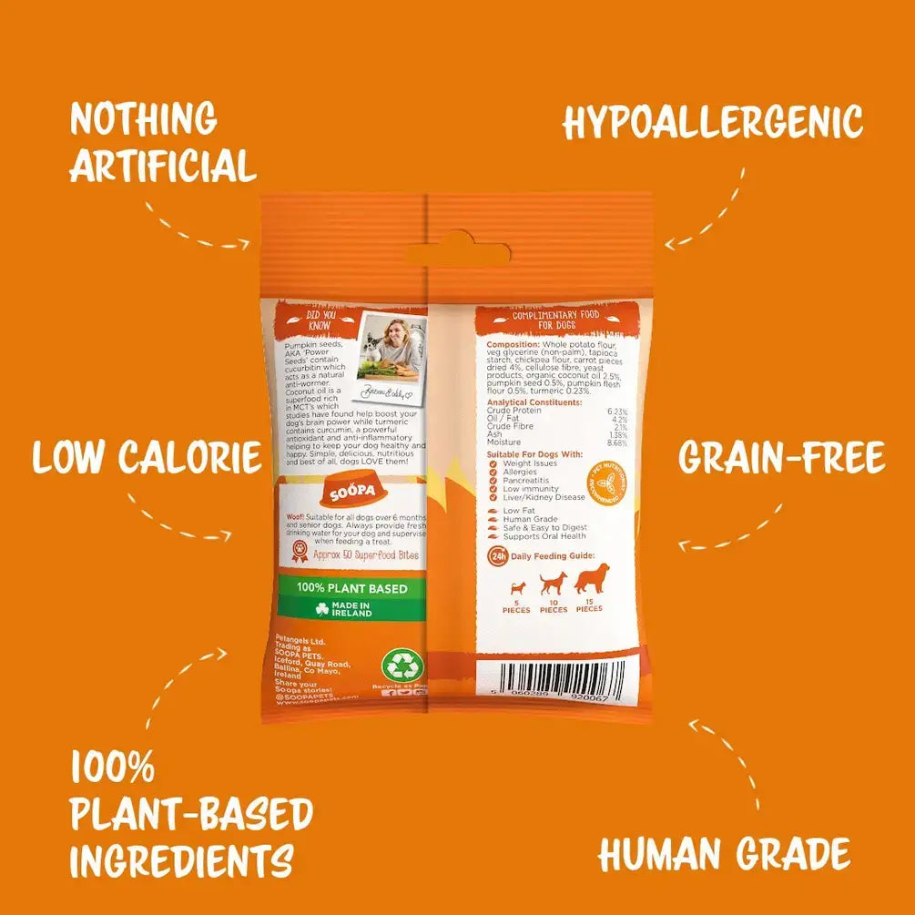 CHEWTOPIA Carrot & Pumpkin Healthy Bites by SOOPA