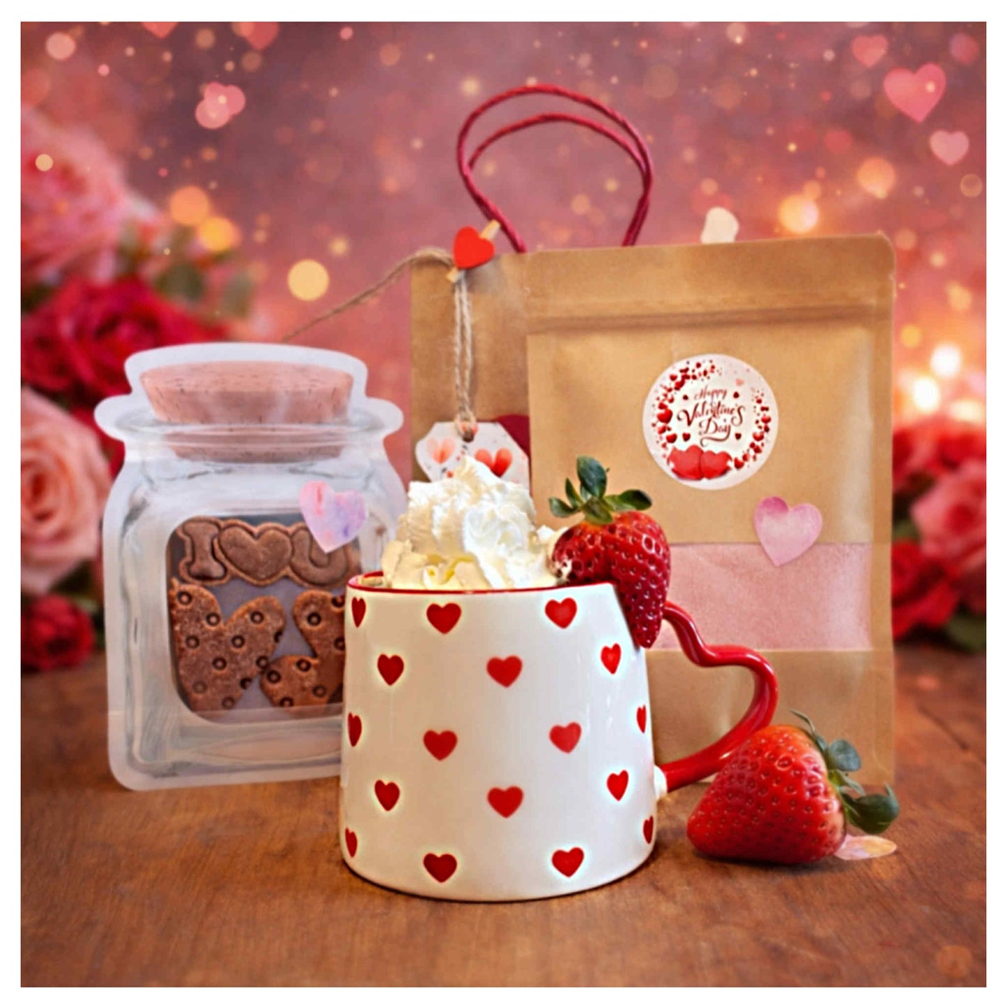 CHEWTOPIA 🍓Strawberry Kisses Pup Cup 💕