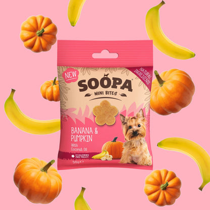 CHEWTOPIA Banana & Pumpkin MINI Bites by SOOPA